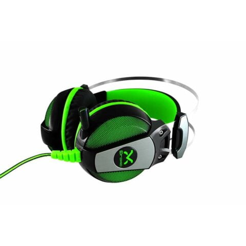 Ακουστικά με Μικρόφωνο για Gaming Droxio HADLOK USB Πράσινο