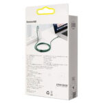 Baseus Display Cable USB-C to USB-C 100W 1m (green)