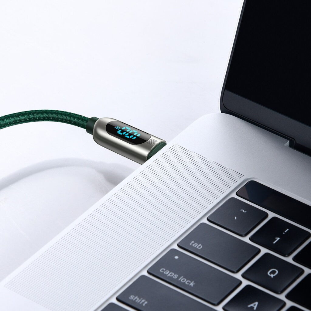 Baseus Display Cable USB-C to USB-C 100W 1m (green)