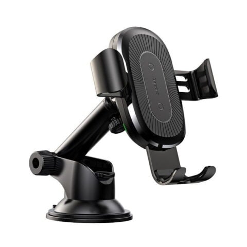 Gravity Car Mount Baseus with inductive charger Qi (Black)