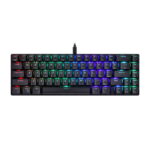 Mechanical gaming keyboard Motospeed CK67 RGB (black)