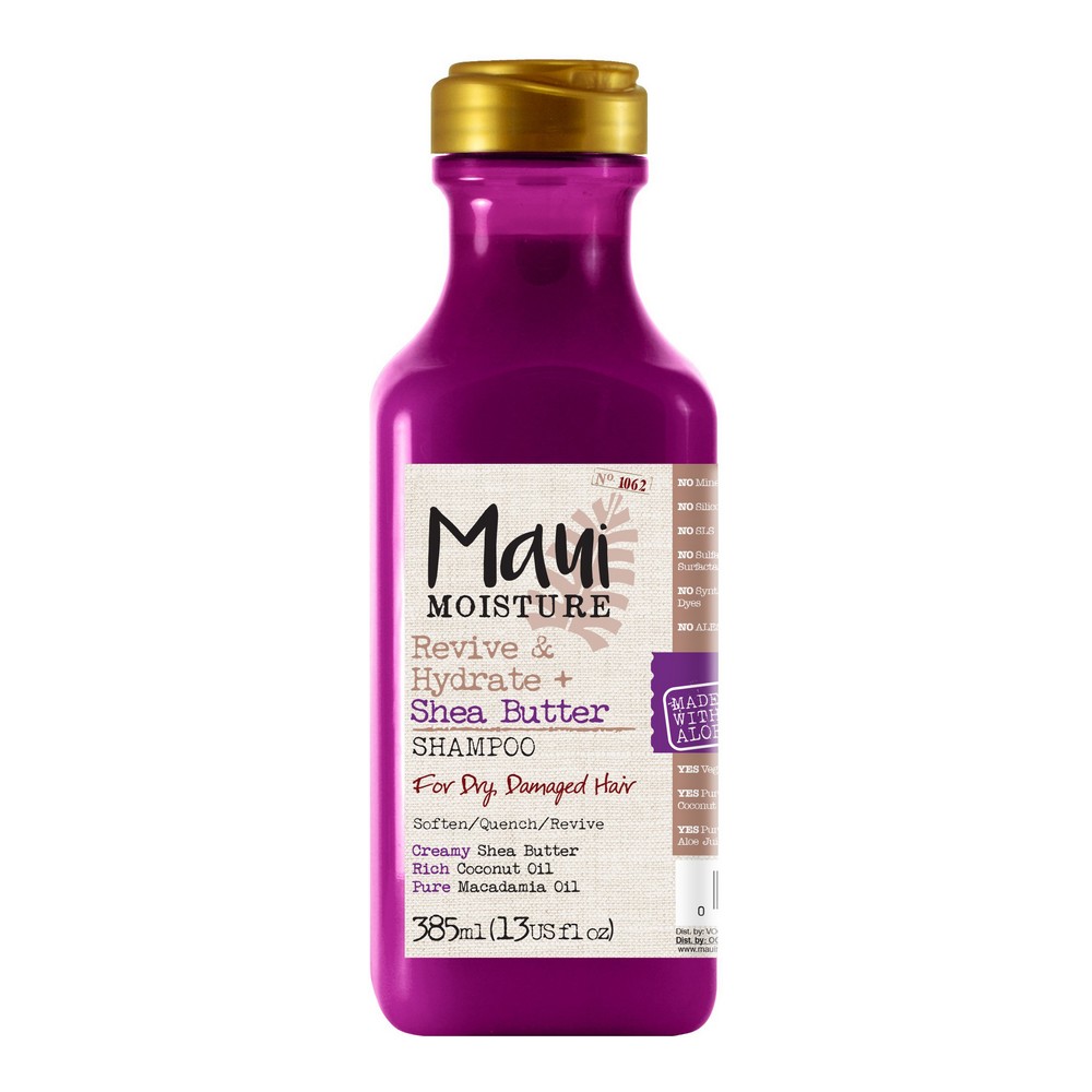 Επανορθωτικó Σαμπουάν Maui Βούτυρο Καριτέ (385 ml)