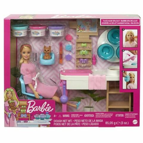 Κούκλα Mattel Barbie and Her Beauty Salon
