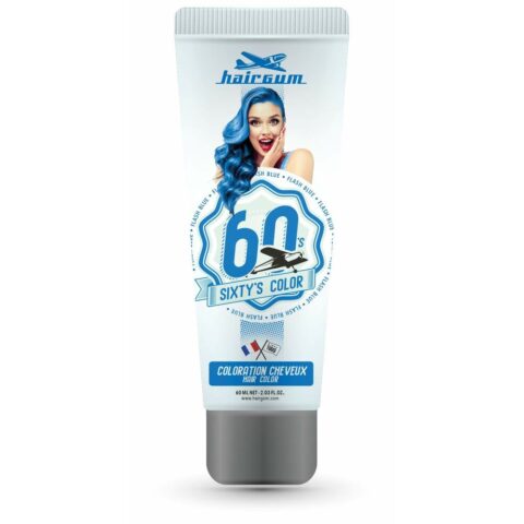 Βαφή Ημιμόνιμη Hairgum Sixty's Color flash blue (60 ml)