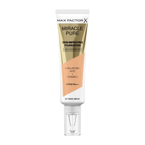 Υγρό Μaκe Up Max Factor Miracle Pure 35-pearl beige SPF 30 (30 ml)