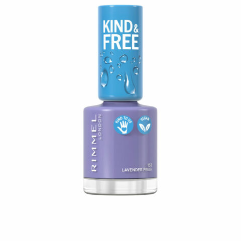 βαφή νυχιών Rimmel London Kind & Free 153-lavender light (8 ml)