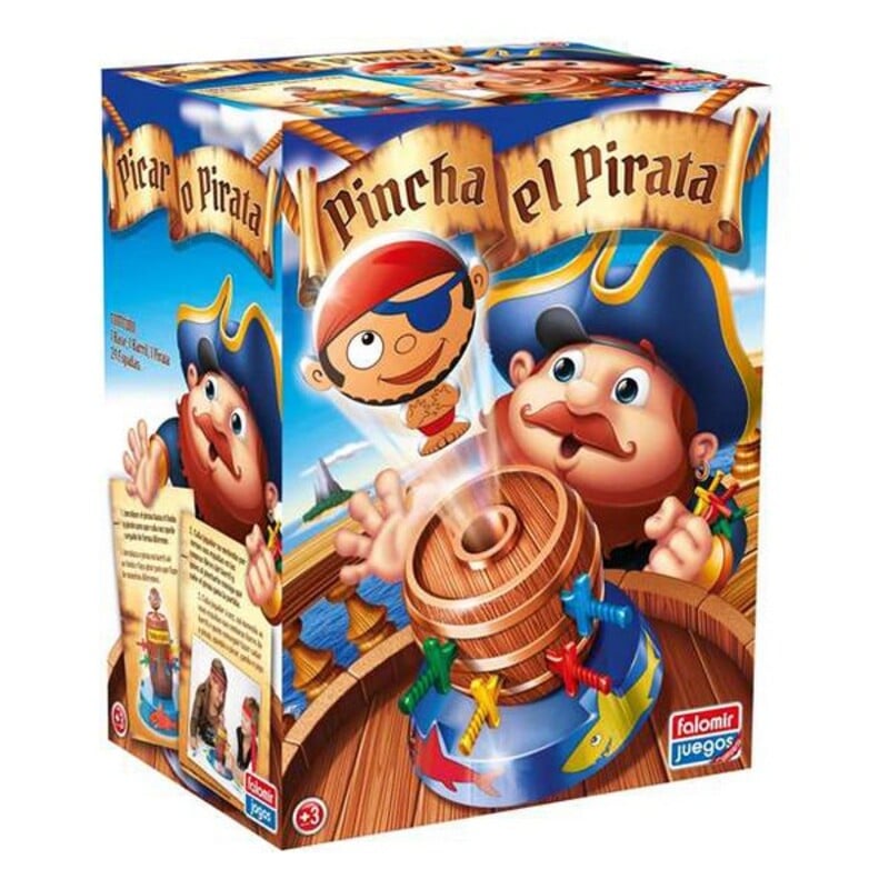 Επιτραπέζιο Παιχνίδι Pincha el Pirata Falomir 32-3570 (ES-PT)