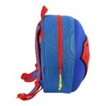 Παιδική Τσάντα 3D Superman Κόκκινο Μπλε Κίτρινο (31 x 31 x 10 cm)