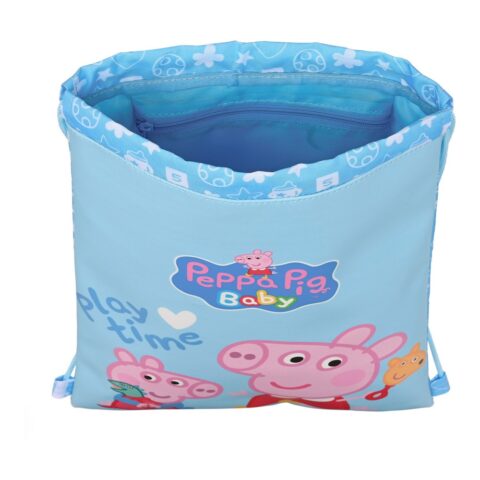 Σχολική Τσάντα με Σχοινιά Peppa Pig Baby (26 x 34 x 1 cm)