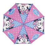 Αυτόματη Oμπρέλα Minnie Mouse Lucky Μπλε Ροζ (Ø 84 cm)