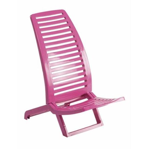 Καρέκλα στην παραλία Ροζ πολυπροπυλένιο (38 x 60 x 72 cm)