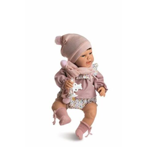 Κούκλα μωρού Berjuan Baby Sweet 1222-22 Ροζ Κρεατοελιές