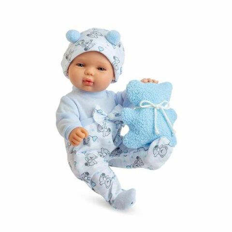 Κούκλα μωρού Berjuan Baby Smile  498-21 Μπλε