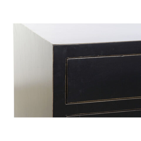 Σκευοθήκη DKD Home Decor   Μαύρο Χρυσό Μέταλλο Λεύκες 150 x 50 x 80 cm