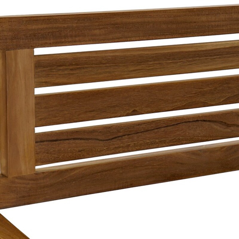 Σετ Τραπέζι με 3 Καρέκλες DKD Home Decor   Ξύλο Τικ βαμβάκι (127 x 72 x 88 cm) (4 pcs)