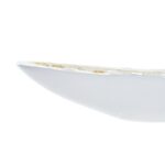 Κεντρικό Τραπεζιού DKD Home Decor Μωσαϊκό Λευκό Από φίλντισι Ρητίνη Ανοιχτό καφέ (50 x 16 x 8 cm)