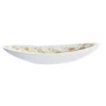 Κεντρικό Τραπεζιού DKD Home Decor Μωσαϊκό Λευκό Από φίλντισι Ρητίνη Ανοιχτό καφέ (50 x 16 x 8 cm)