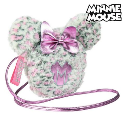 Shoulder Bag Minnie Mouse Ροζ Λευκό