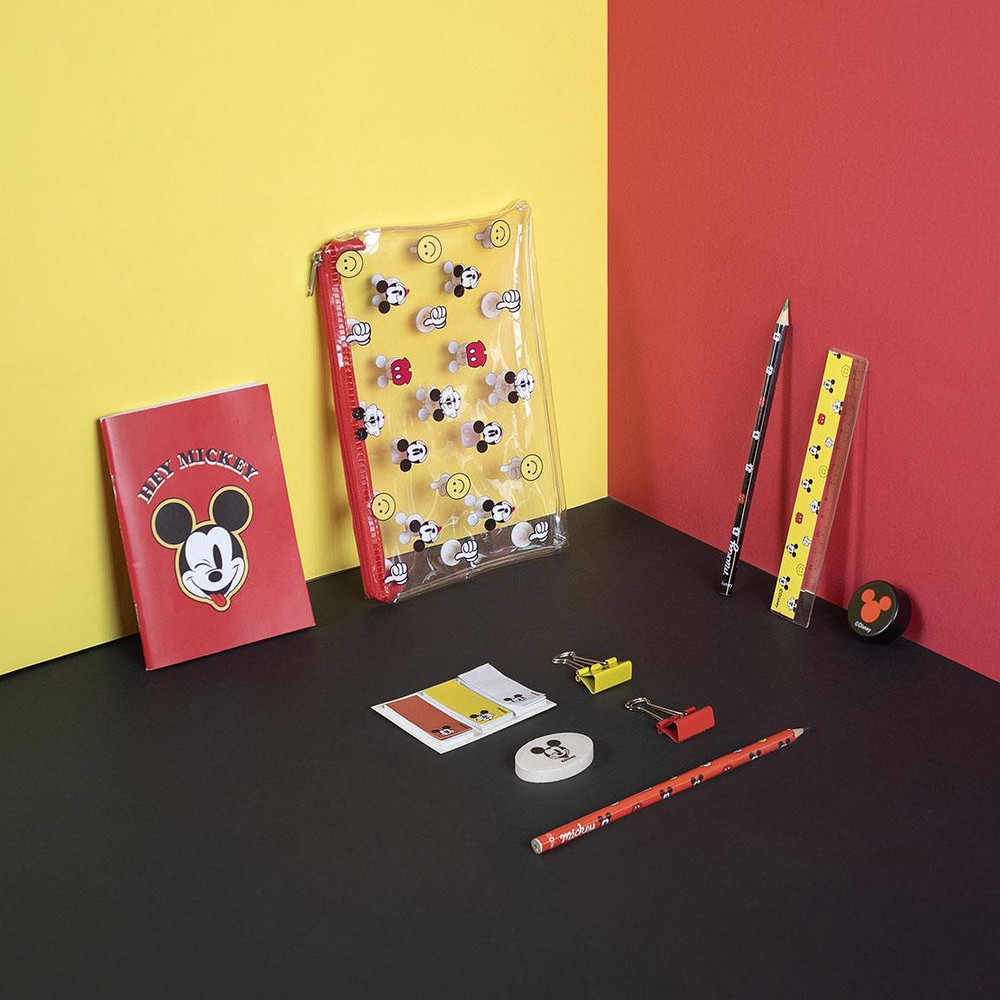 Σετ Χαρτικών Mickey Mouse Κόκκινο (10 pcs)