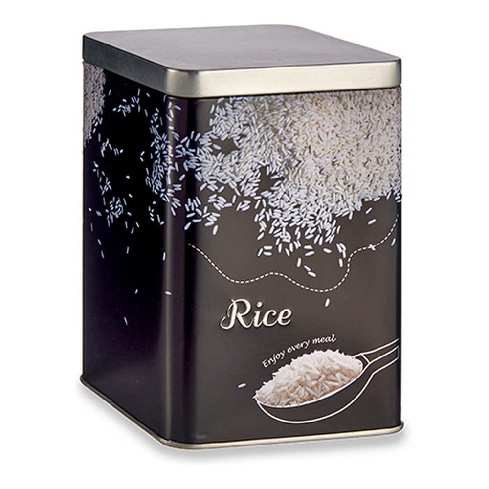 Μεταλλικό Δοχείο Rice Μέταλλο (1000 ml) (10