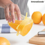 Σετ 10 Επαναχρησιμοποιήσιμων και Ρυθμιζόμενων Καπακιών Κουζίνας Lilyd InnovaGoods