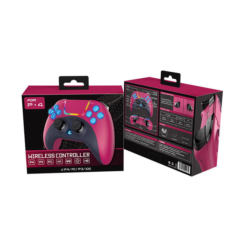 Wireless Gaming Controller iPega PG-P4023D touchpad PS4 (Pink)
