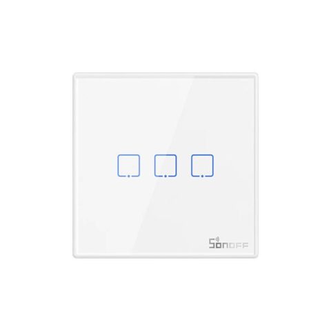 Smart Wireless Wall Switch Sonoff T2EU3C-RF 433MHz (3-channel)