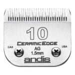 Λεπίδες ξυριστικής μηχανής Andis 10 Κεραμικά Σκύλος Χάλυβας Χάλυβας άνθρακα (1