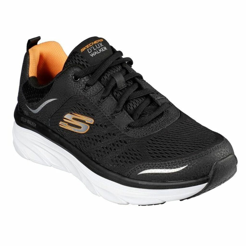 Ανδρικά Αθλητικά Παπούτσια Skechers Relaxed Fit D'Lux Walker Μαύρο