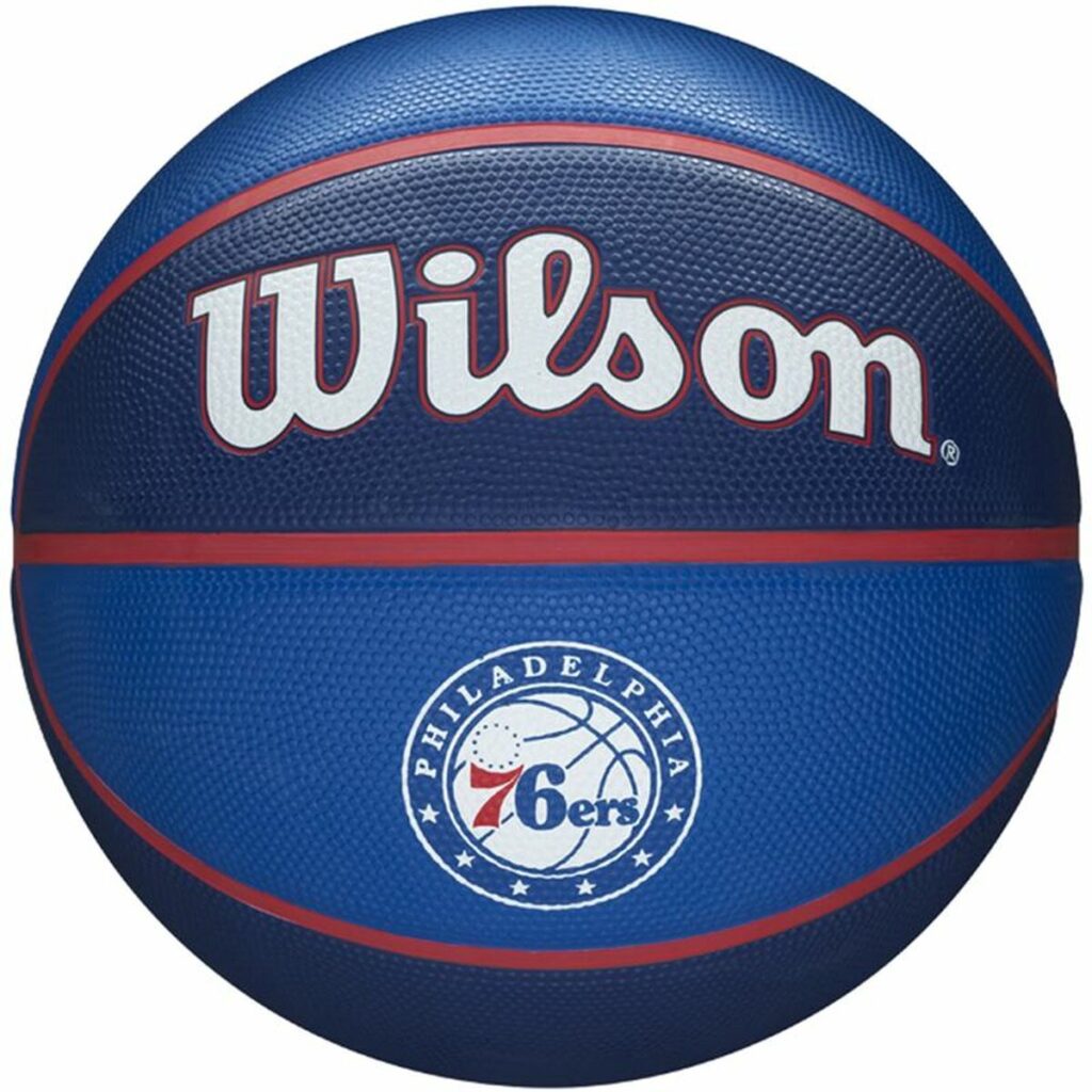 Mπάλα Μπάσκετ Wilson NBA Tribute Philadelphia (Ένα μέγεθος) Μπλε