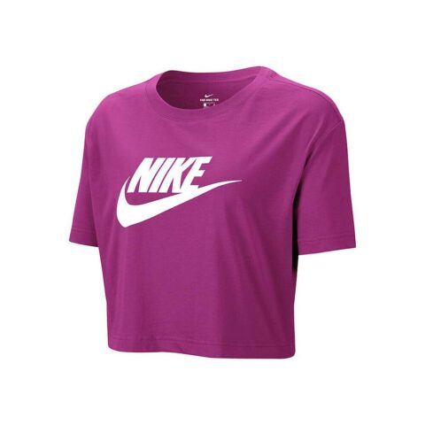 Γυναικεία Μπλούζα με Κοντό Μανίκι TEE ESSNT CRP ICN FTR BV6175 Nike 610 Ροζ