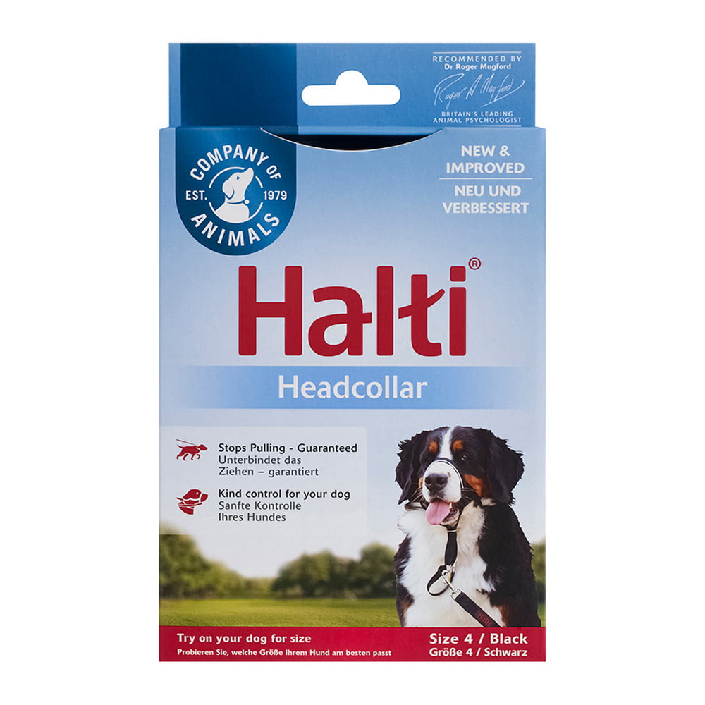 Κολάρο Εκπαίδευσης Σκύλων Company of Animals Halti Μαύρο Ρύγχος (46-62 cm)