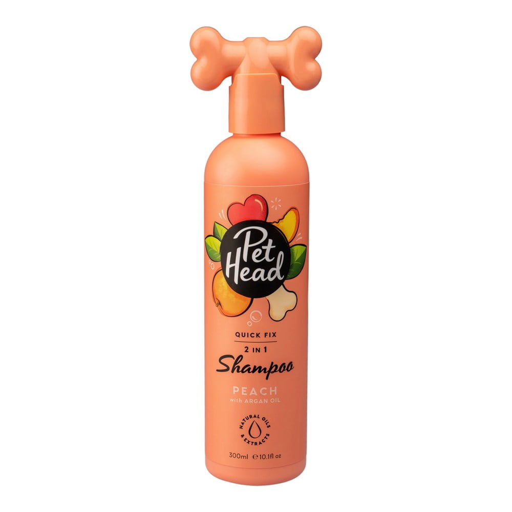 Σαμπουάν και Conditioner 2-σε-1 Pet Head Quick Fix Ροδάκινο (300 ml)