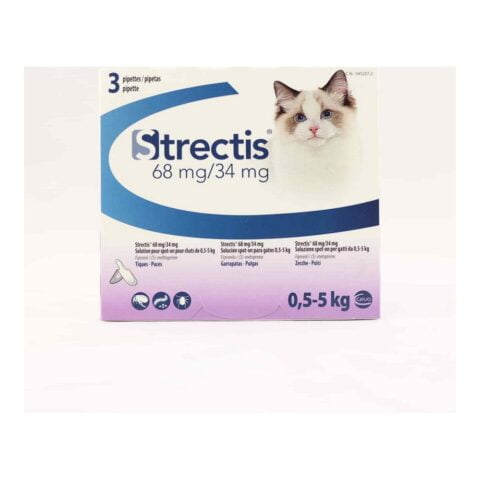Αντιπαρασιτικά Ceva Strectis Πιπέτες Γάτα 3 Μονάδες