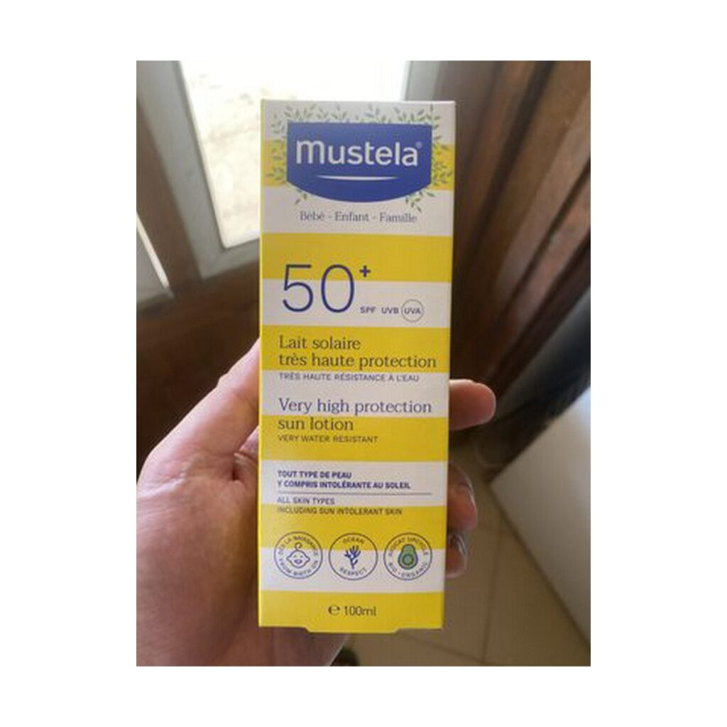 Παιδικό Ηλιακό Γαλάκτωμα Mustela SPF 50+ (100 ml)