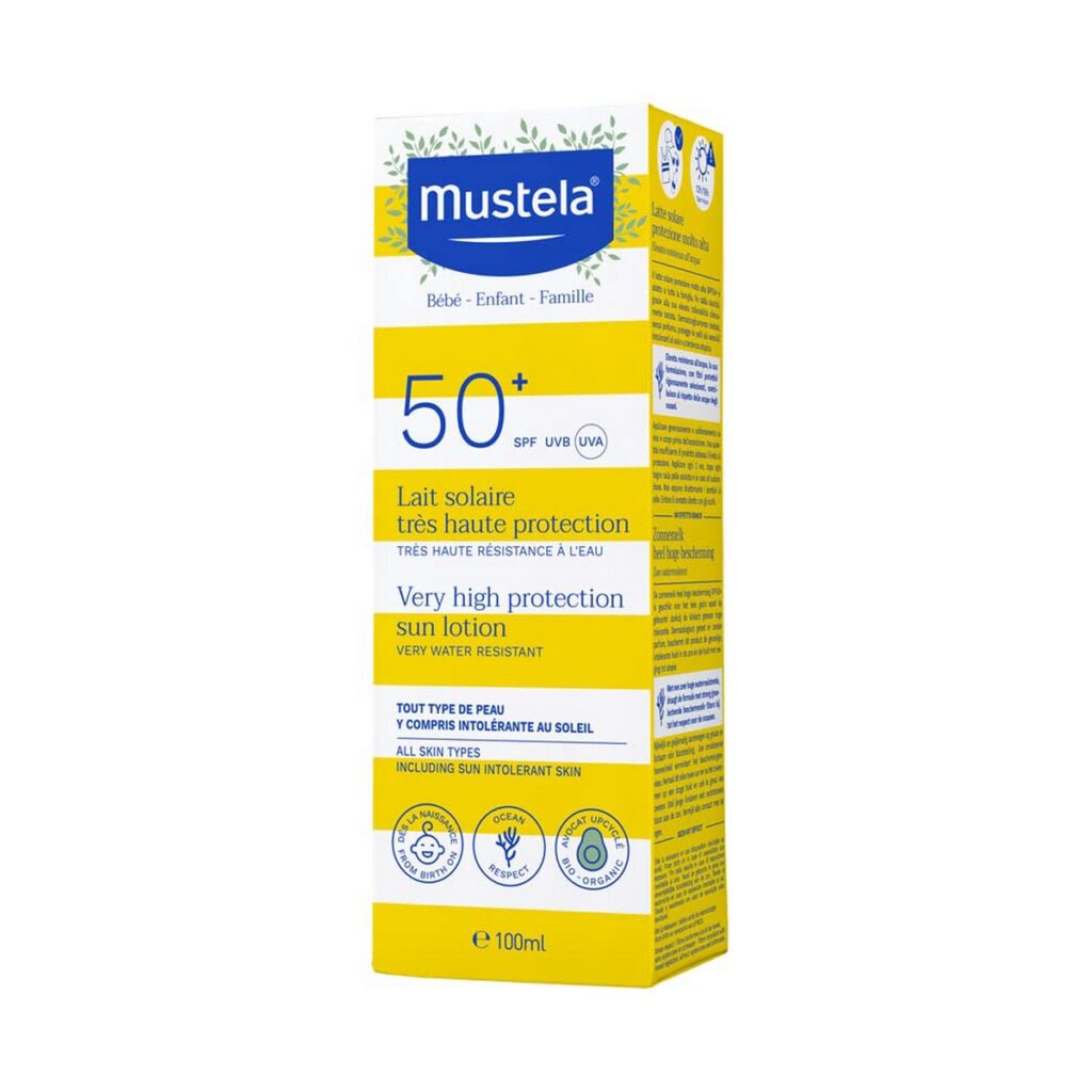 Παιδικό Ηλιακό Γαλάκτωμα Mustela SPF 50+ (100 ml)