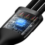 USB-C + micro USB + Lightning