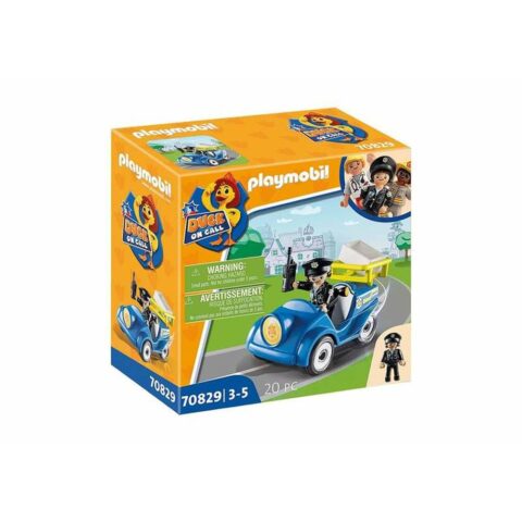 Playset Playmobil Duck on Call 70829 Mini Αστυνομικό Αυτοκίνητο  (20 pcs)