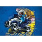 Playset Οχημάτων Playmobil Speed Quad City Action 71092 Αστυνόμος (21 pcs)