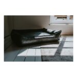 Καναπές Σκύλου Hunter Bologna Συνθετικό Δέρμα Μαύρο (90 x 70 cm)