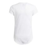 Παιδικό Μπλούζα με Κοντό Μανίκι Adidas Aeroready Bold Λευκό
