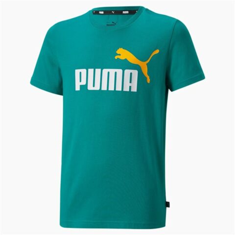 Kοντομάνικο Aθλητικό Mπλουζάκι Puma Essentials+ Two-Tone Logo