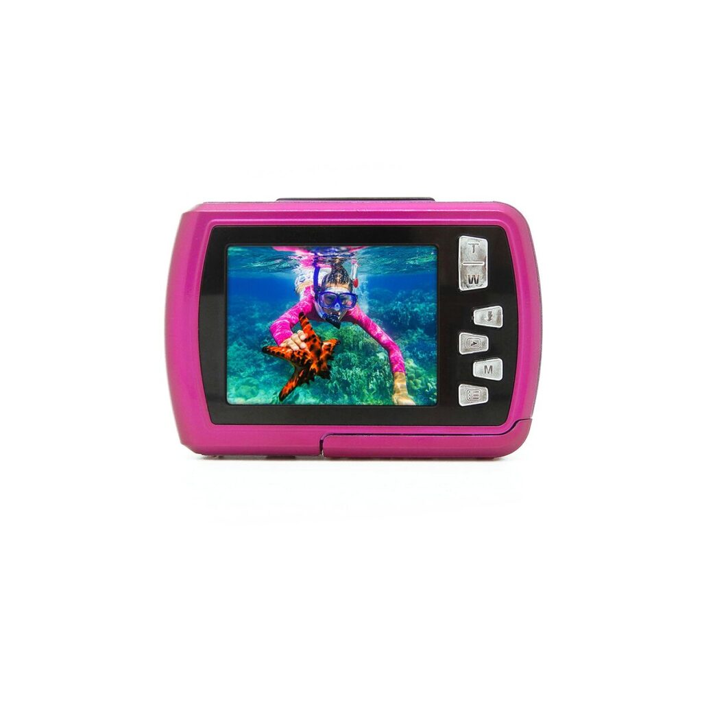Ψηφιακή φωτογραφική μηχανή W2024 Ροζ Υποβρύχια