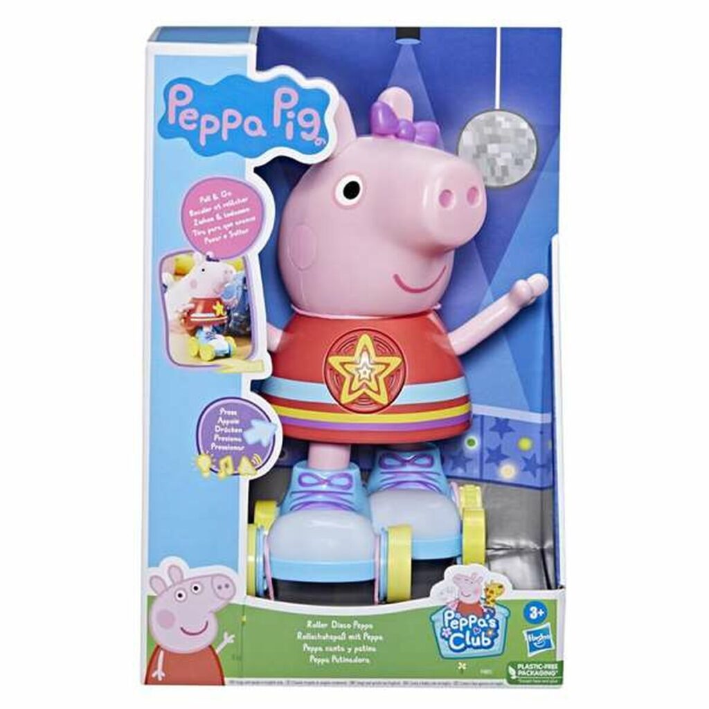 Κούκλα Peppa Pig Roller Disco (28 cm)