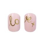 Τεχνητά νύχια Elegant Touch Luxe Looks Love letters (24 pcs)