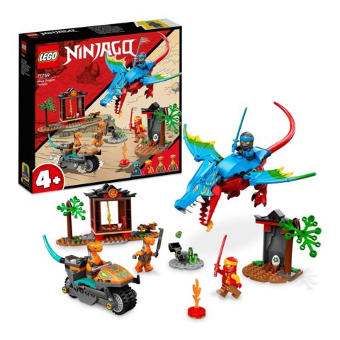 Playset Lego Ninjago Ninja Dragon Temple 161 Τεμάχια 71759