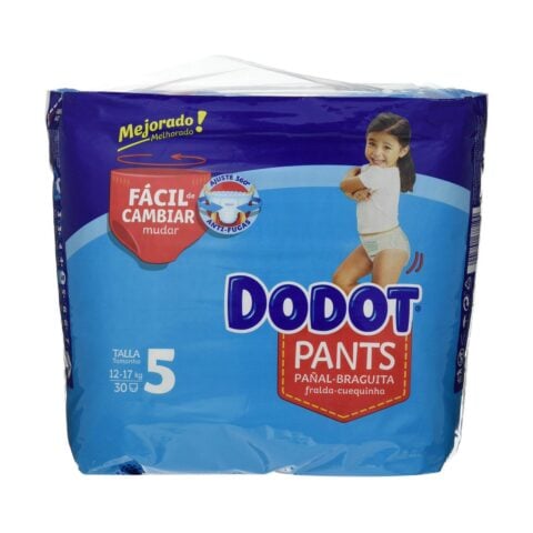 Πανάκια μιας χρήσης Dodot Dodot Pants Μέγεθος 5 12-17 kg 30 Μονάδες