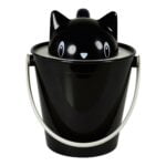 Κύβος εμπορευματοκιβωτίων United Pets Γάτα Μαύρο πολυπροπυλένιο (20 cm)