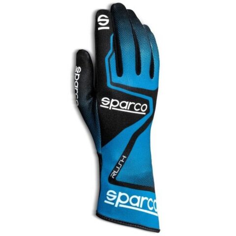 Karting Gloves Sparco RUSH Μπλε/Μαύρο