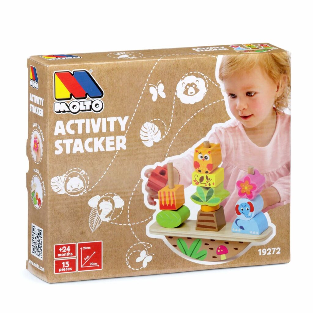 Παιδικό παιχνίδι Moltó Activity Stacker Ξύλο